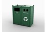 Gallon Double Waste and Recycle Station