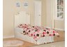 Lindsay Cottage White Twin Size Headboard