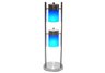 2-Light Adjustable Table Lamp - Blue
