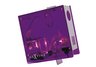 Projection clock - Purple