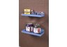 Steel Pegboard Shelves