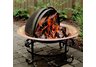 Copper Scroll Fire Pit