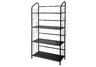 4 Tier Metal Book Shelf - Black