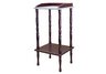 Cherry Phone Table with Marble Top