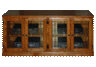 Traditional Oak TV Console 60w x 28h x 18d