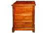 Shaker Alder Nightstand 25w x 30h x 18d