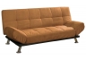 Microfiber Futon Sofa Bed - Brown