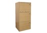 3-Level Bookshelf with Doors