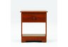 Bayfield Traditions Cherry 1 Drawer Nightstand with Roller Glides
