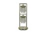 Brass Pendant 2-Light Table Lamp