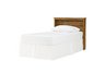 Shaker Hickory Twin Bookcase Headboard
