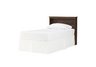 Shaker Ray Oak Twin Bookcase Headboard