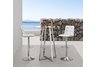 Oxygen Barstool Silver