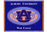 Auburn Univ Tiger Logo Throw Blanket
