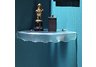 Wallscapes Allure Neptune Corner Glass Shelf23