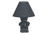 Ceramic Teddy Bear Lamp - Black