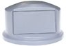trash can lid, 32 gallon dome trash can lid, receptacle accessories