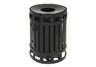 trash cans, trash receptacles