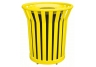 trash cans, trash receptacles