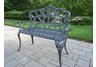 Hummingbird Loveseat Antique Pewter