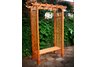 Rosedale Garden Arbor with bench