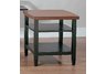 Sable End Table, 2-Tone