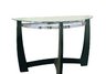 Raven Sofa Table with Glass Top