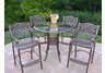 Hummingbird Mississippi 5pc Bar Set Antique Bronze