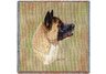 Akita Square Throw Blanket