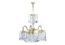 Polished Brass Finish Chandelier