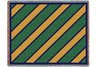 Spirit Green/Gold/Blue Throw Blanket