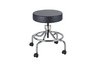 Black Lab Stool, Low Base with Screw Lift