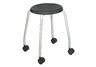 Black Stack-N-Roll Stool (Qty.2)