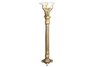 Antique-Style Goldtone Floor Lamp