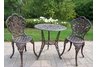 American Eagle 3pc Bistro Set Antique Bronze