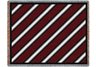 Spirit Burgundy/Black Throw Blanket