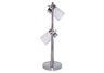 2-Light Adjustable Table Lamp - White