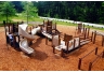 Large Wood ADA Playground