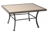36-inch Square Tile Top Coffee Table