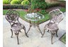 Butterfly Bistro Set Antique Bronze