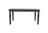 Antique Black Sheridan Dining Table