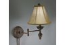 Swing Arm Plug in Lamp with Golden  Bronze finish
