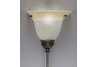 Corner Pin up plug in Lamp with Light Olde Bronze finish