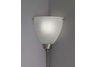 Corner Pin up plug in Lamp with Antique Pewter finish