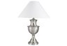 Metal Table Lamp - Satin Nickel