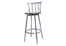 Set of 2 Swivel Barstools - Chrome