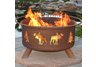 Moose & Trees Fire Pit
