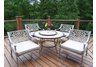 Stone Art 5pc Tacoma Deep Seating Conversation Set