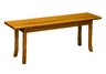 Carlisle Trestle Bench