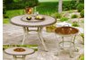 Stone Art 48 Inch Dining Table with Fire Pit